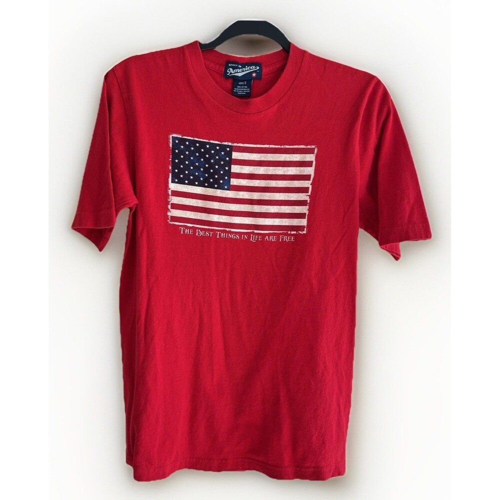 Vintage American Flag Shirt Patriotic Shirt